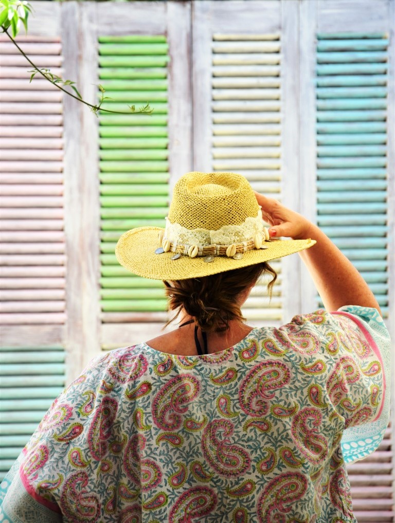 OOTD Strohhut Tunika :-)