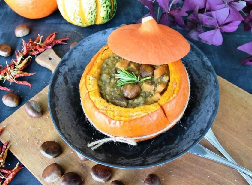 Unterfreundenblog Kürbis, Linsen, Maronen Hippe Herbst Trilogie