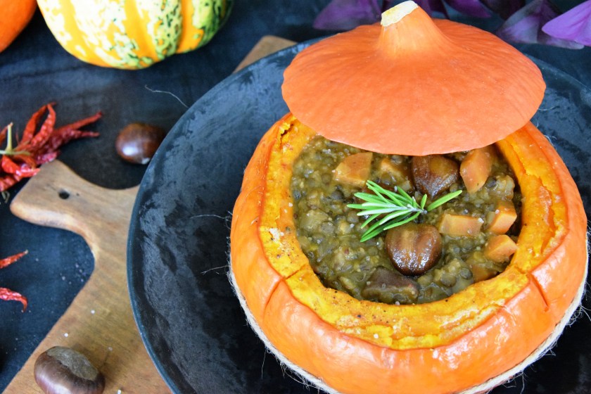 Unterfreundenblog Kürbis, Linsen, Maronen Hippe Herbst Trilogie