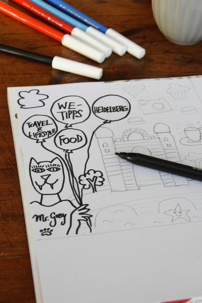 Unterfreundenblog DIY Do it yourself Bild Rizzi Stil 3D Effekt Geschenkidee