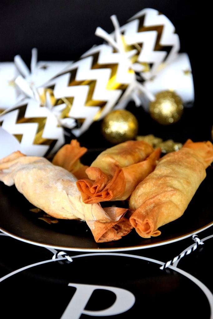 Unterfreundenblog Silvester Knallbonbons Buffet Partyfood Happy New Year