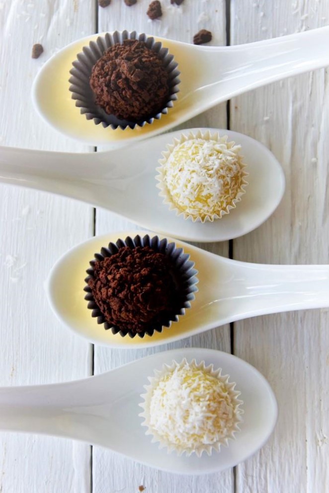 Rezept Brigadeiros Beijinho de Coco Brasilianisches Konfekt