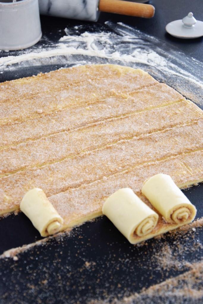 Unterfreundenblog Valentinstag Zimtherzen Cinnamon Rolls