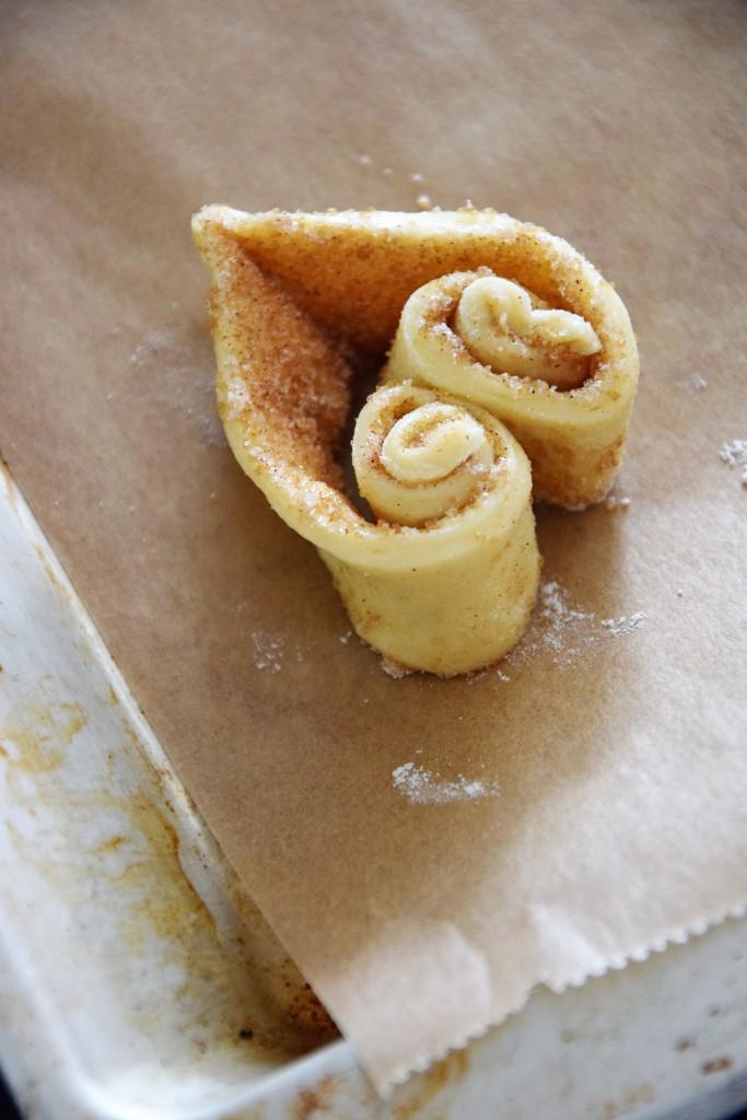 Unterfreundenblog Valentinstag Zimtherzen Cinnamon Rolls