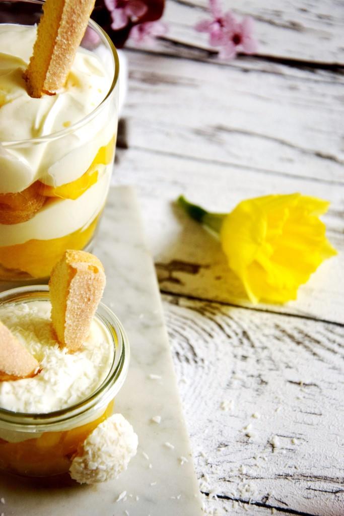 Schnelles Mango-Tiramisu ohne Ei / Osterrezept / Unterfreundenblog