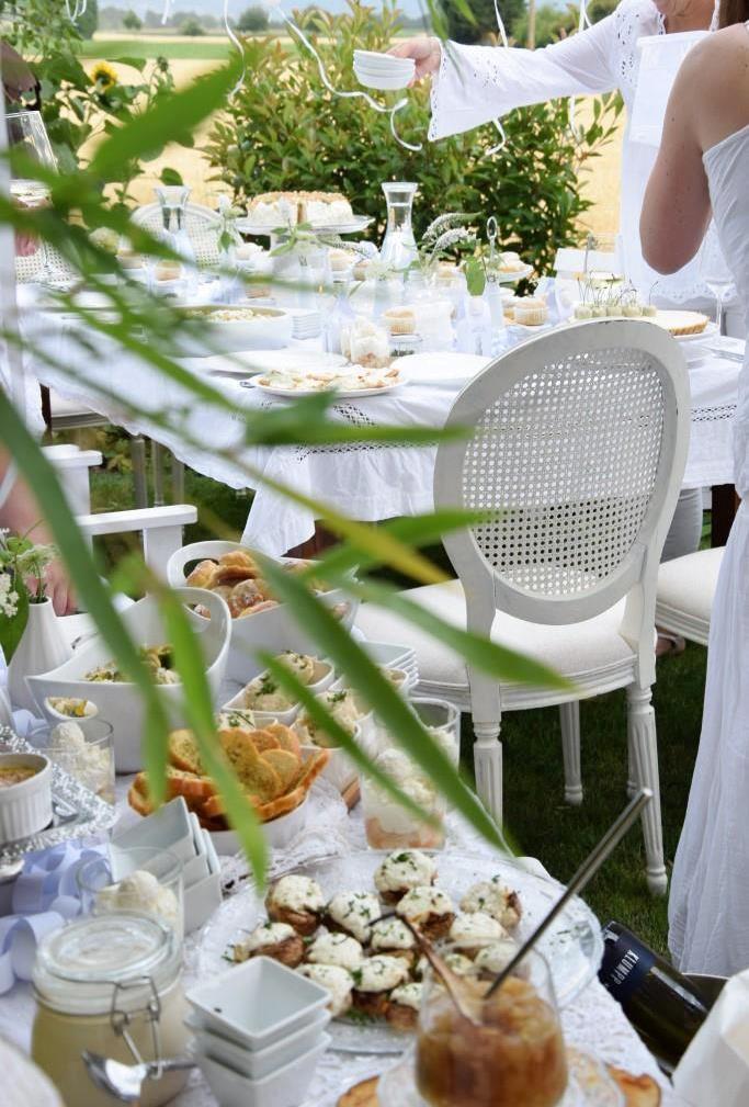 White Dinner Diner en blanc Rheinneckarblogger Blogevent / Unterfreundenblog