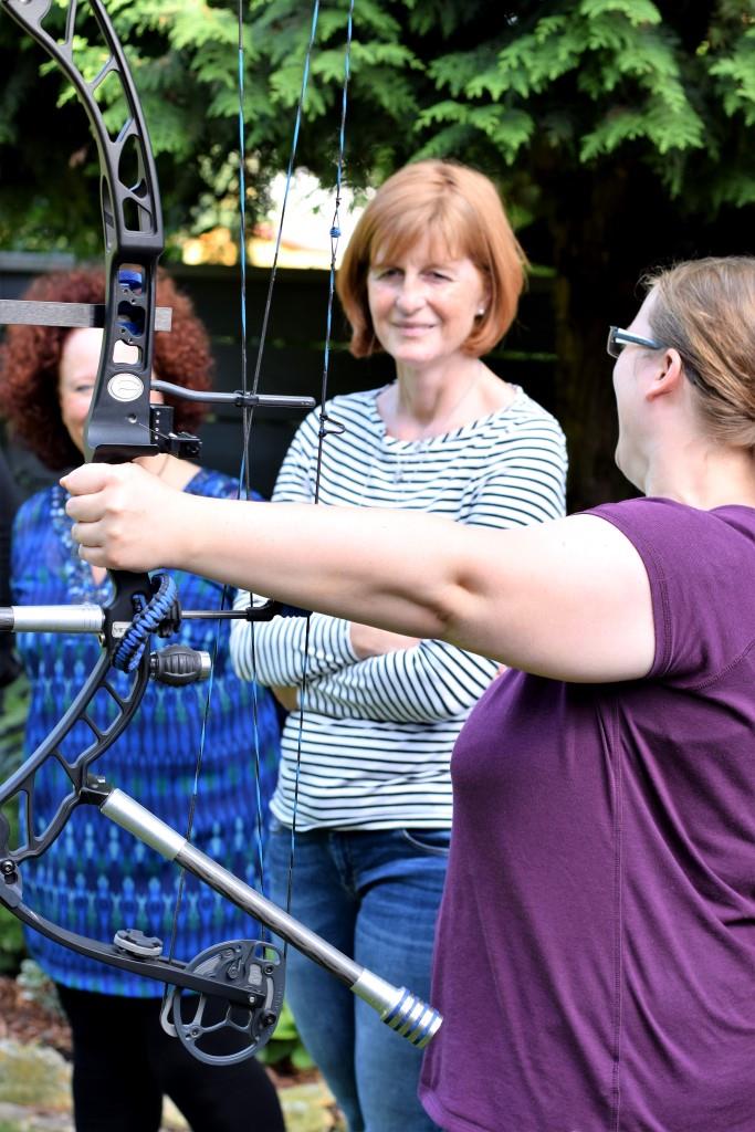 Barcamp Rheinneckarblogger - Bogenschiessen - Unterfreundenblog