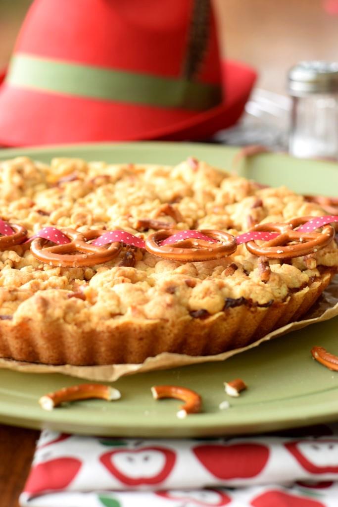 Apfelkuchen Brezelstreusel Ozapft is Oktober Special Unterfreundenblog mit Bonprix