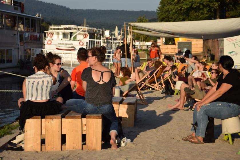 Neckarstrand Sound und Video Neckarorte Heidelberg - Unterfreundenblog Wochenendtipps Rhein-Neckar-Region