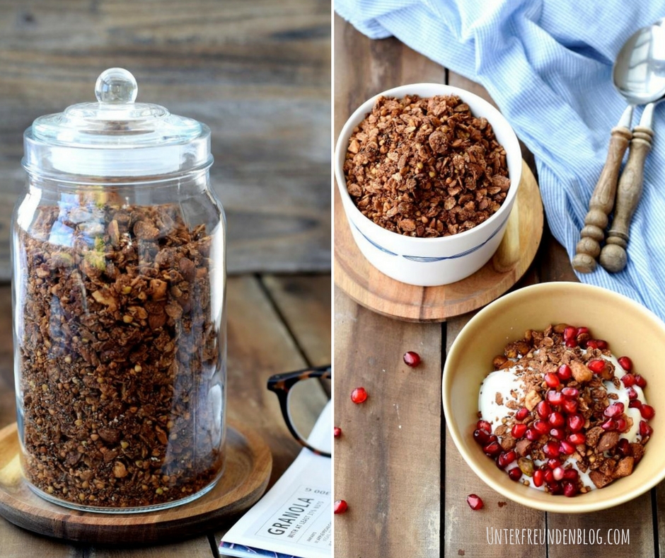 Kauft Ihr noch oder backt Ihr schon? Schoko-Buchweizen-Knuspermüsli einfach selbst&nbsp;gemacht