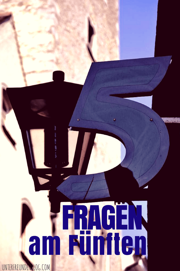 Fünf Fragen am Fünften im Mai – über verlockende Angebote, Lieblings-Geburtstage und&nbsp;Arschlochtage