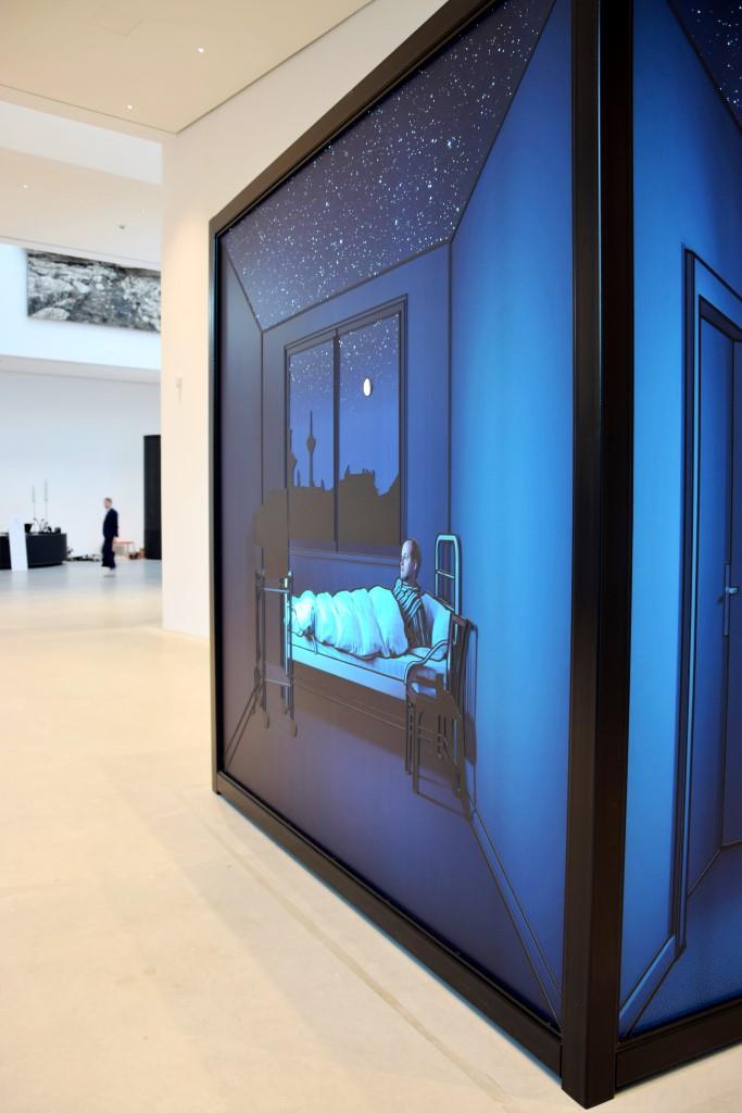 Die Lobby der neuen Kunsthalle Mannheim