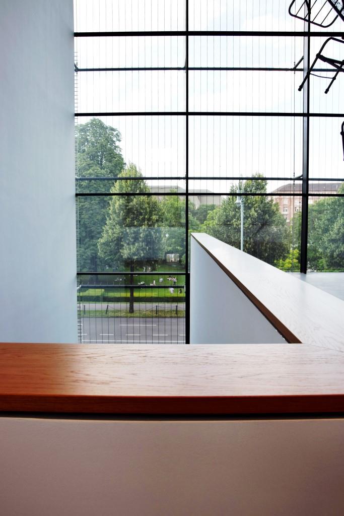 Gerade Linien und wunderbare Ausblicke - die neue Kunsthalle Mannheim. Die Stadt in der Stadt