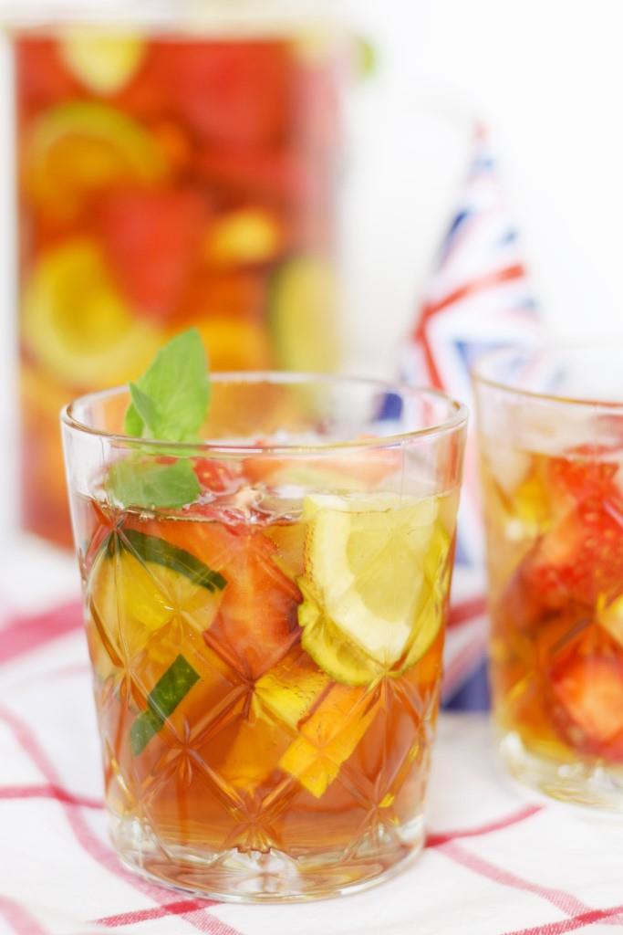 So britisch wie rote Doppeldeckerbusse und die Queen - der fruchtige Longdrink Pimms Cup