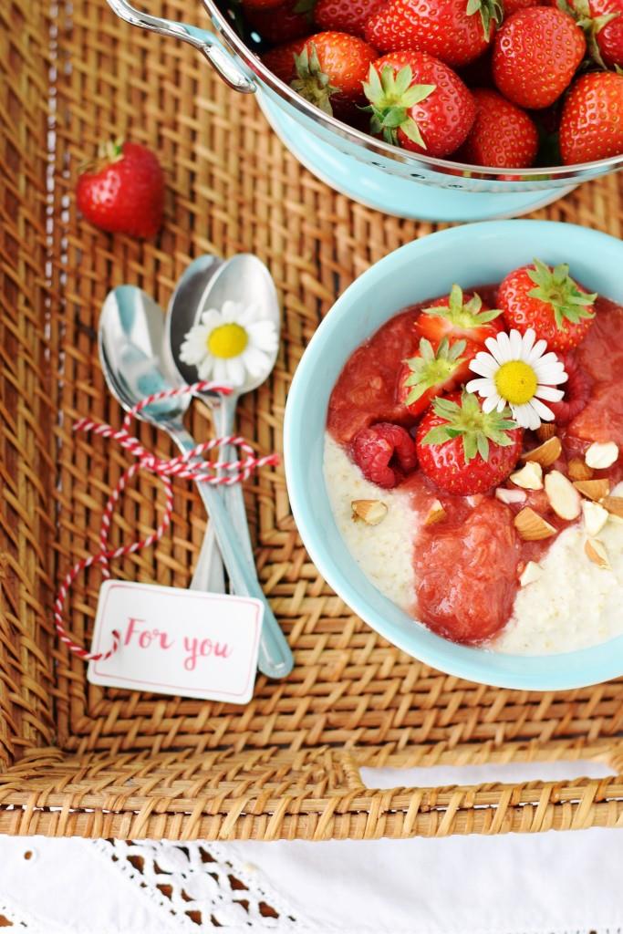 Das perfekte Frühstück für Morgenmuffel - Overnight Oats sind schon fertig, wenn man aufsteht!