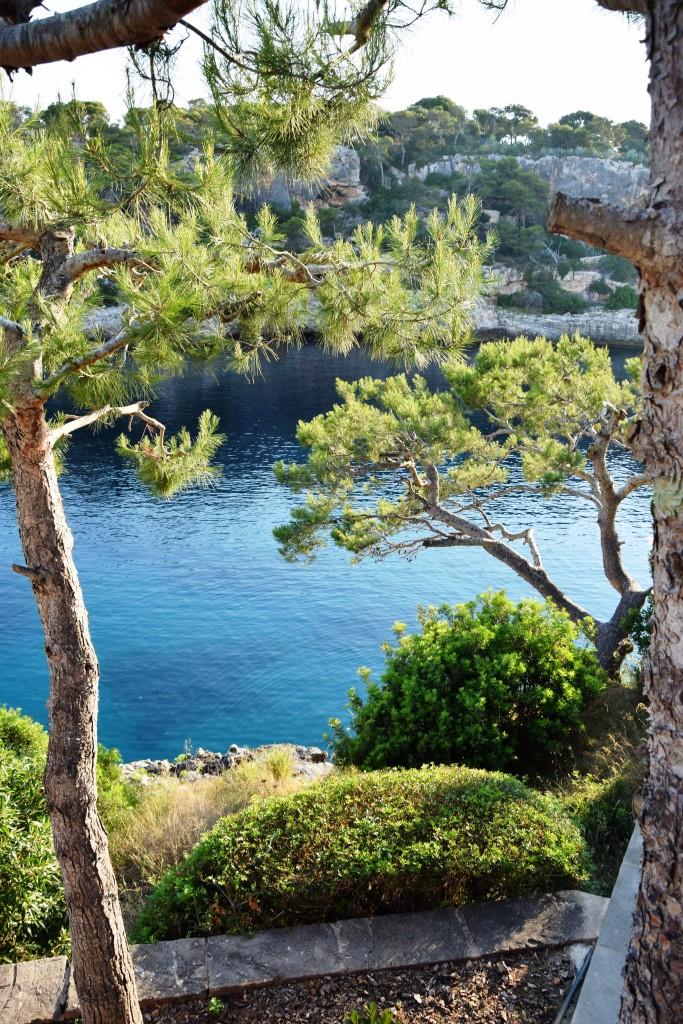 Blick auf die schöne Bucht - von den romantischen Restaurants in Cala Figuera, Mallorca