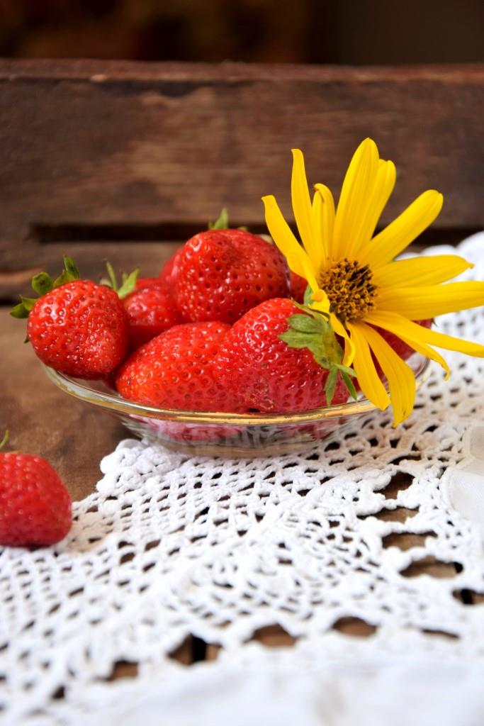 Eat me - die letzten Erdbeeren der Saison