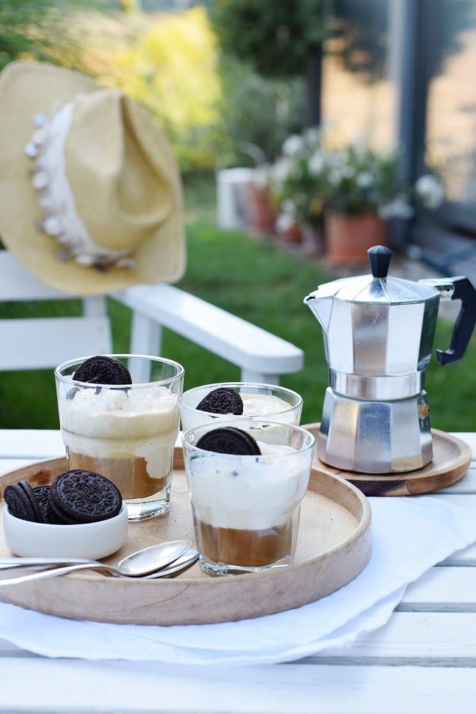 Ein perfekter Sommer-Nachmittag im Garten - mit Affogato