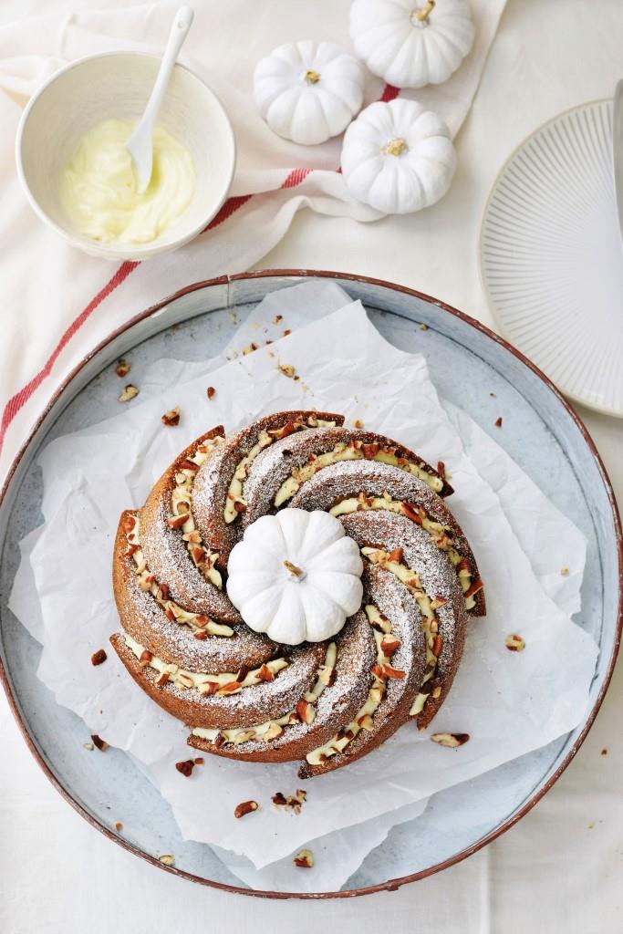 Saftiger Kürbiskuchen für den Herbst
