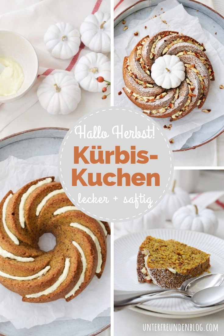 Hallo Herbst, Hallo saftiger Kürbiskuchen!