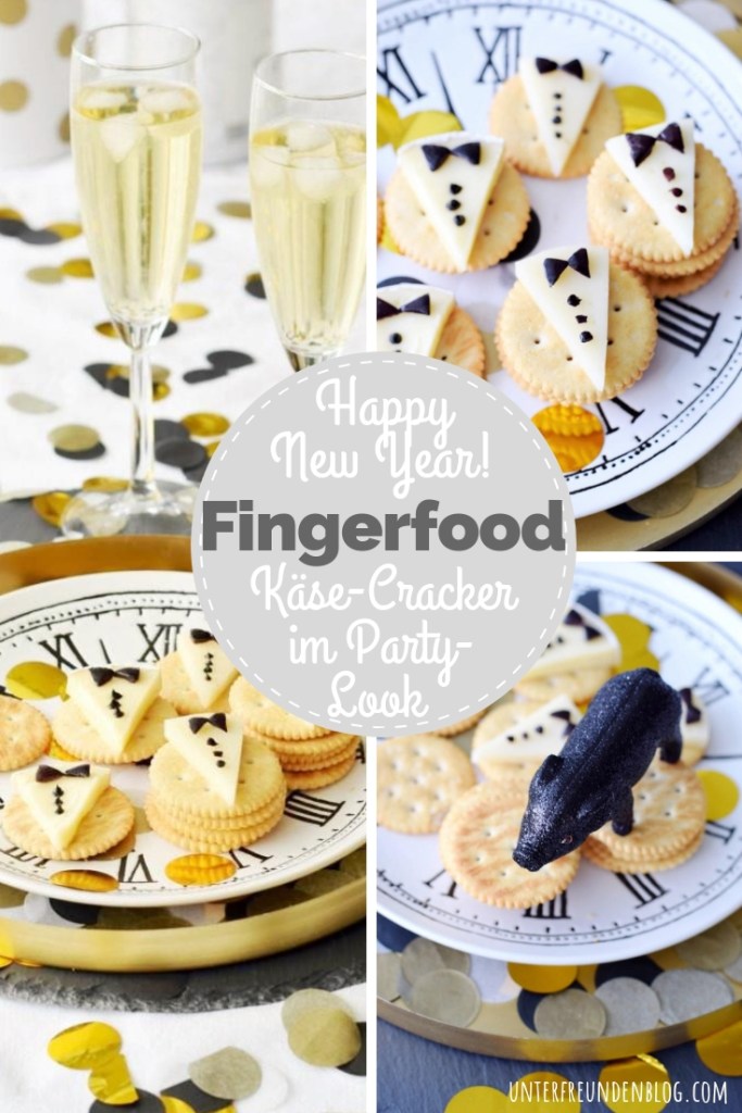 Fingerfood im Party-Outfit für Silvester 