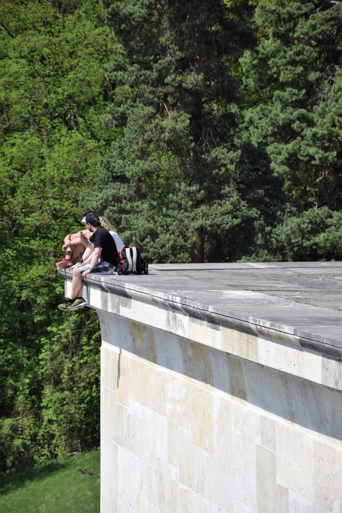 Aussichtsplatz für Schwindelfreie - Walhalla Regensburg