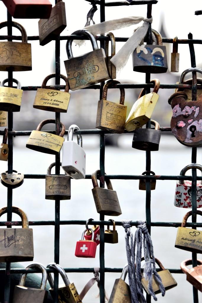 Zürich Liebesschlösser Brücke