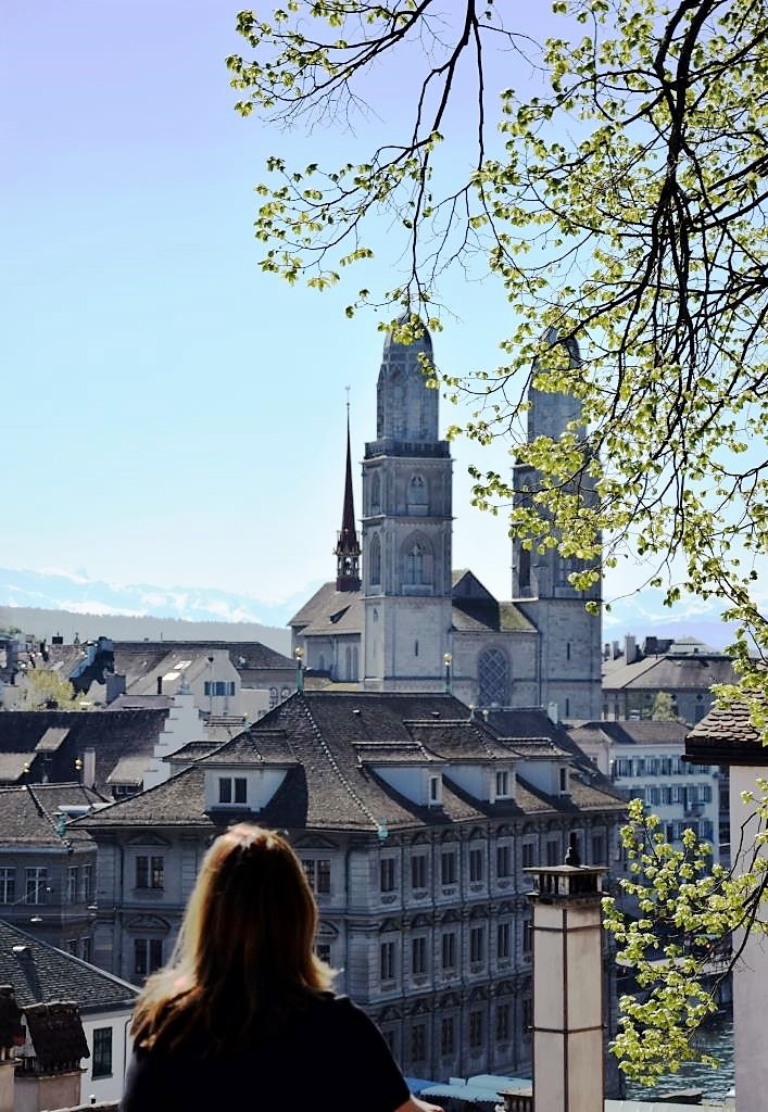 Zürich Aussicht Lindenhof