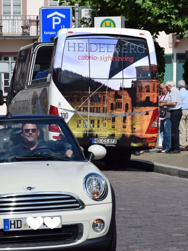 Heidelberg Cabrio Sightseeing