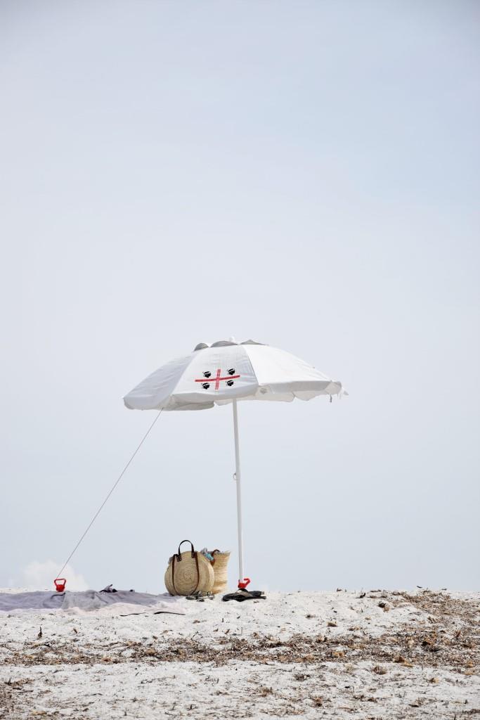 Sonnenschirm Strand Sardinien