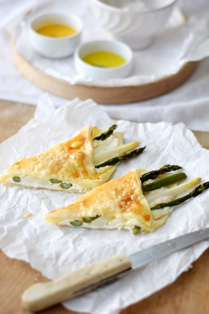 Fingerfood Snack Spargel