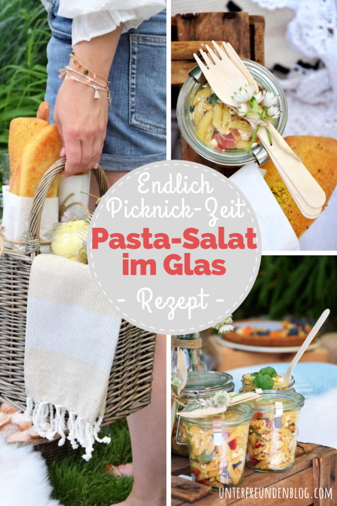 Pastasalat im Glas Rezept