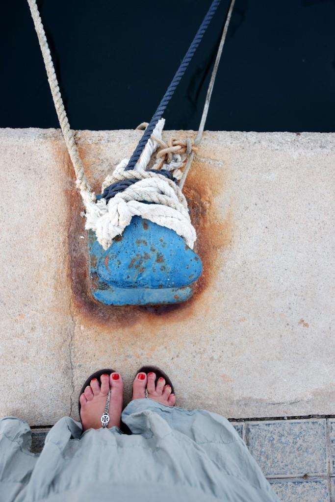 Hafen Füße Mallorca