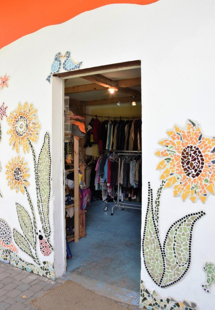 Eingang Umsonstladen Heidelberg