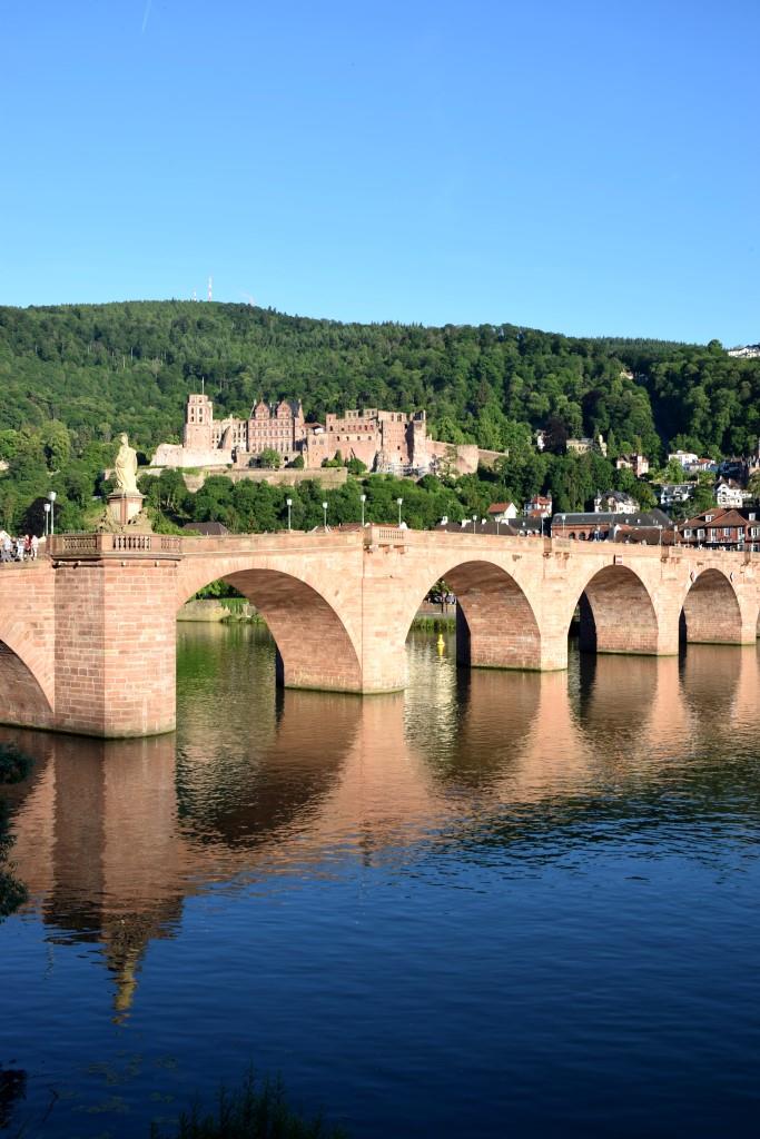 Heidelberg Alte Brücke Schloss