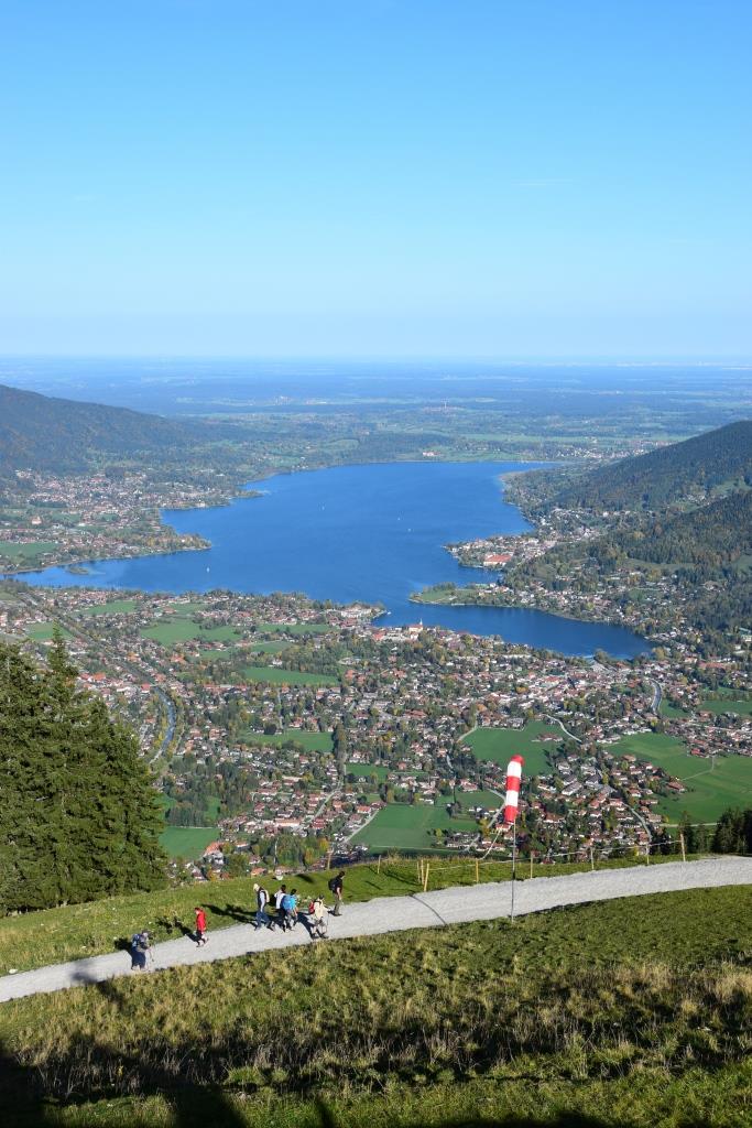 Tegernsee Ausblick Tal