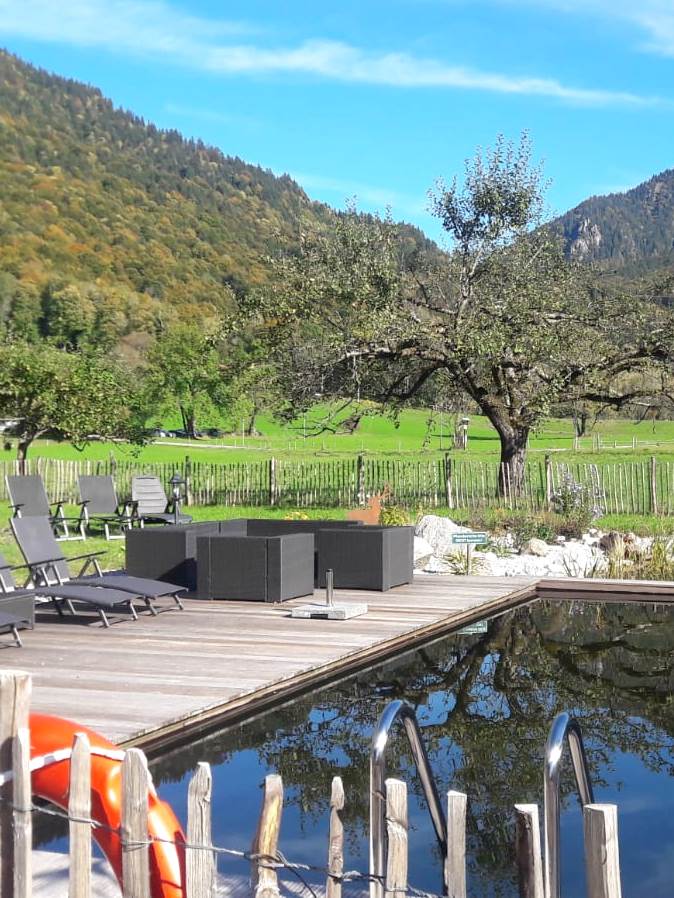 Schwimmteich Berge Tegernsee