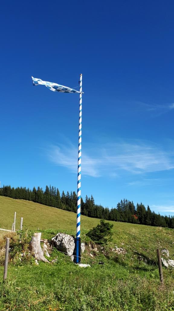 Bayern Himmel Flagge