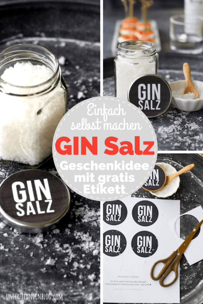 Gin Salz Geschenkidee Männer