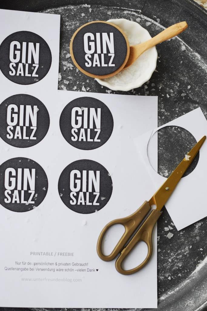 Gin Salz Labels