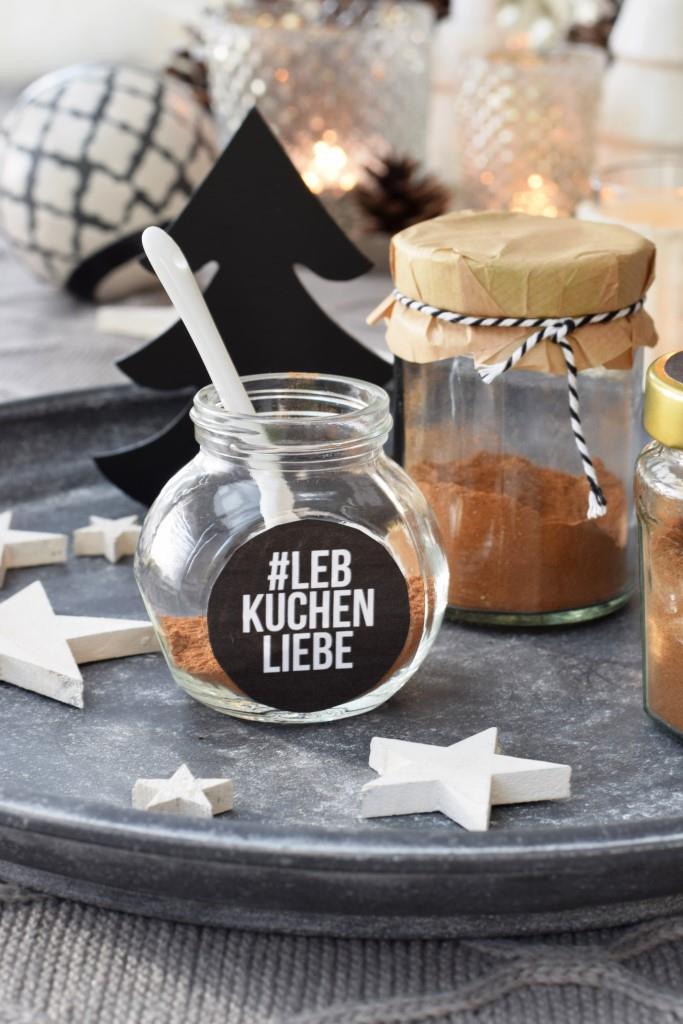 Weihnachtliche Geschenkidee Lebkuchengewürz