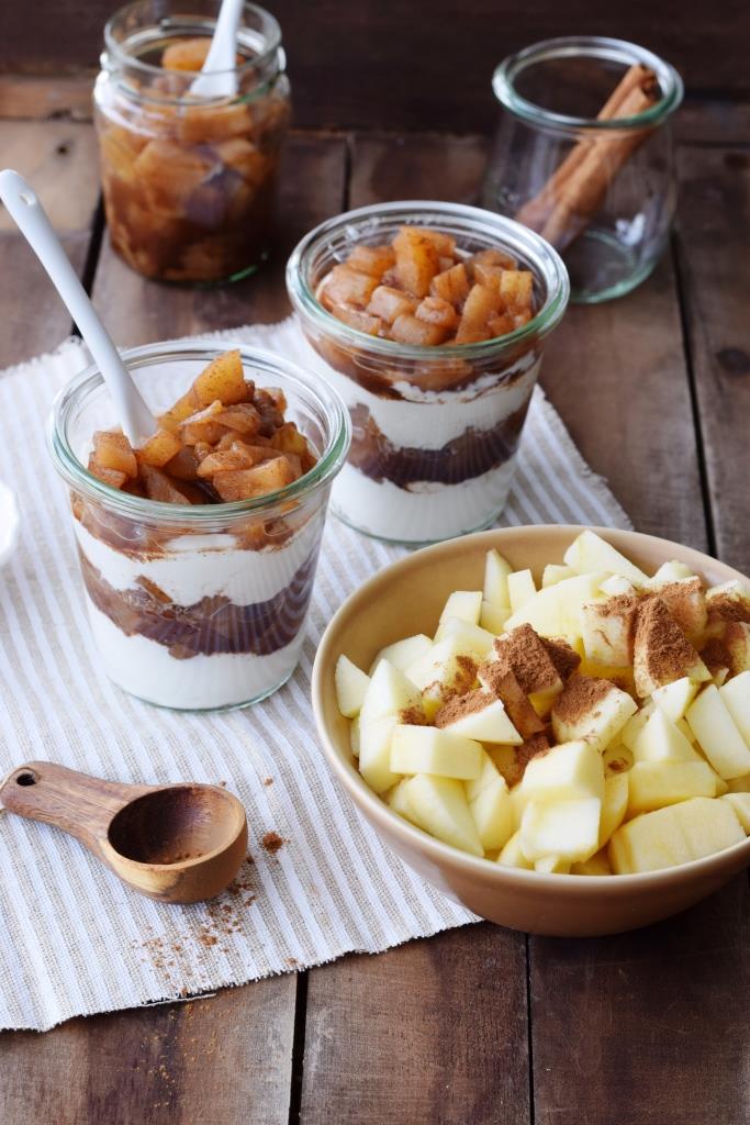 Apfelkompott Zimtäpfel Rezept