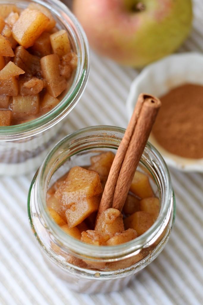 Apfelkompott einfach Rezept
