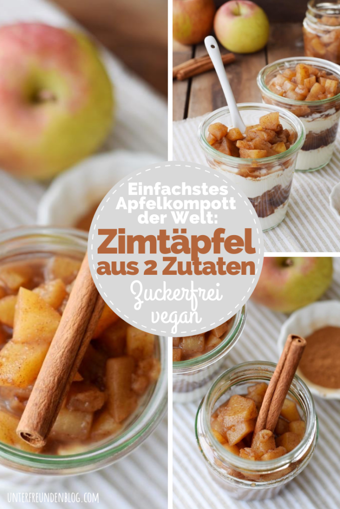 Zimtäpfel Apfelkompott einfach