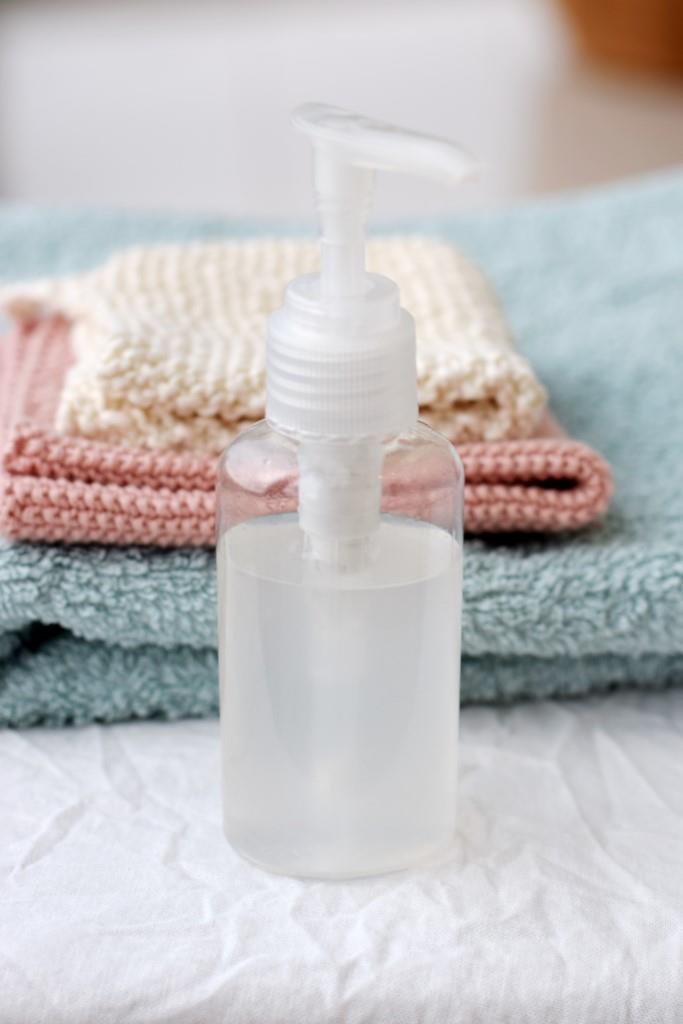 Natürliches Desinfektionsmittel gut für Haut und Natur