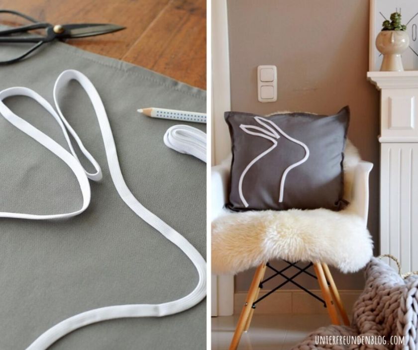 DIY Kissen Hase Ostern