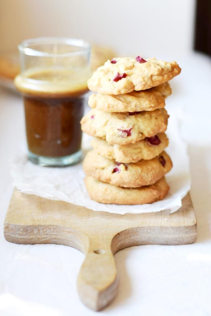 Kekse aufgetürmt Espresso