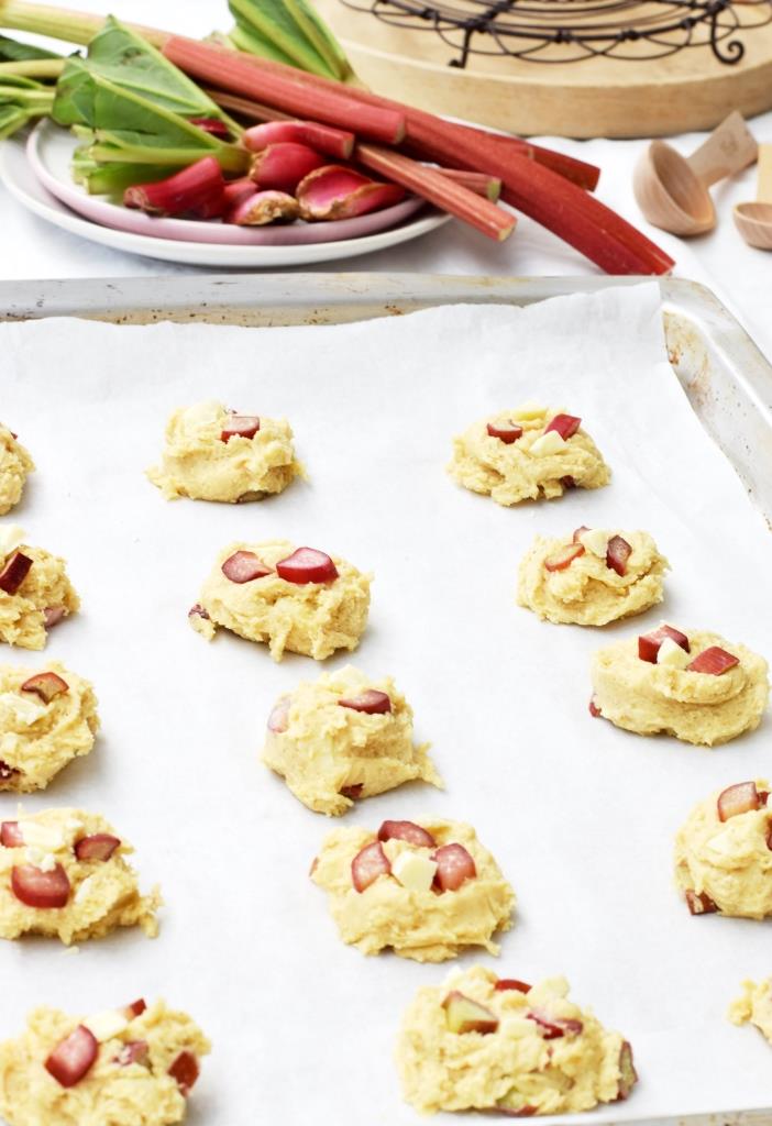 Rhabarber Chocolate Cookies