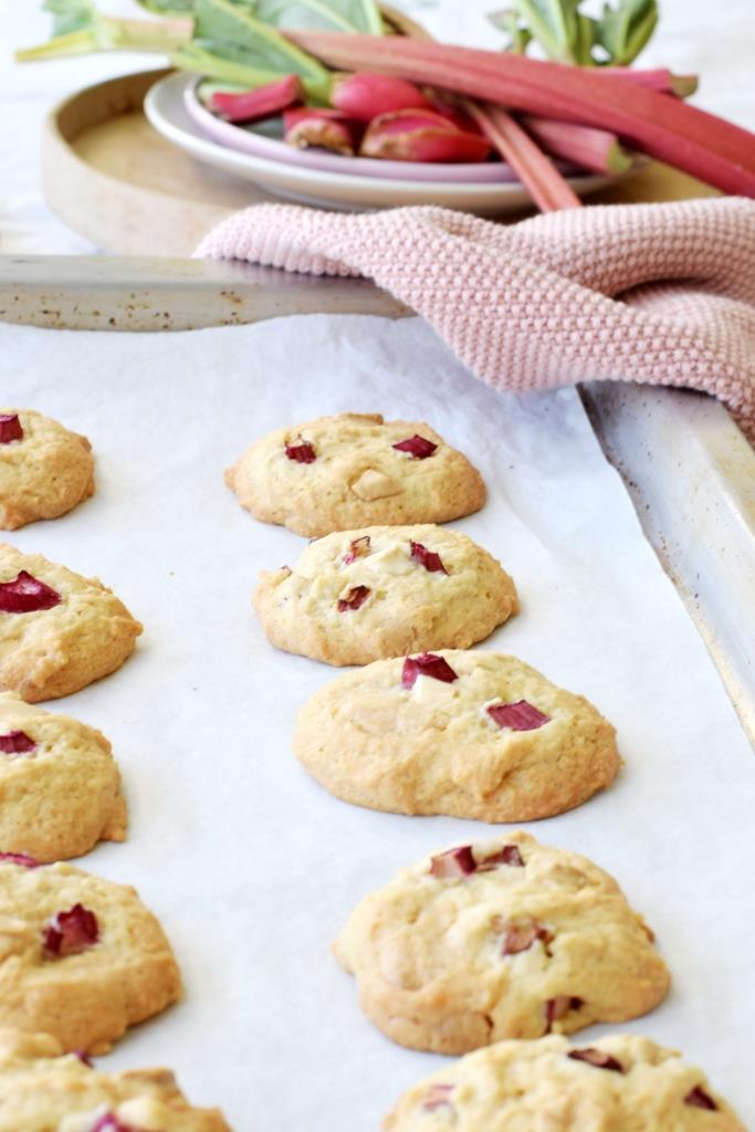 Rhabarber Cookies Rezept