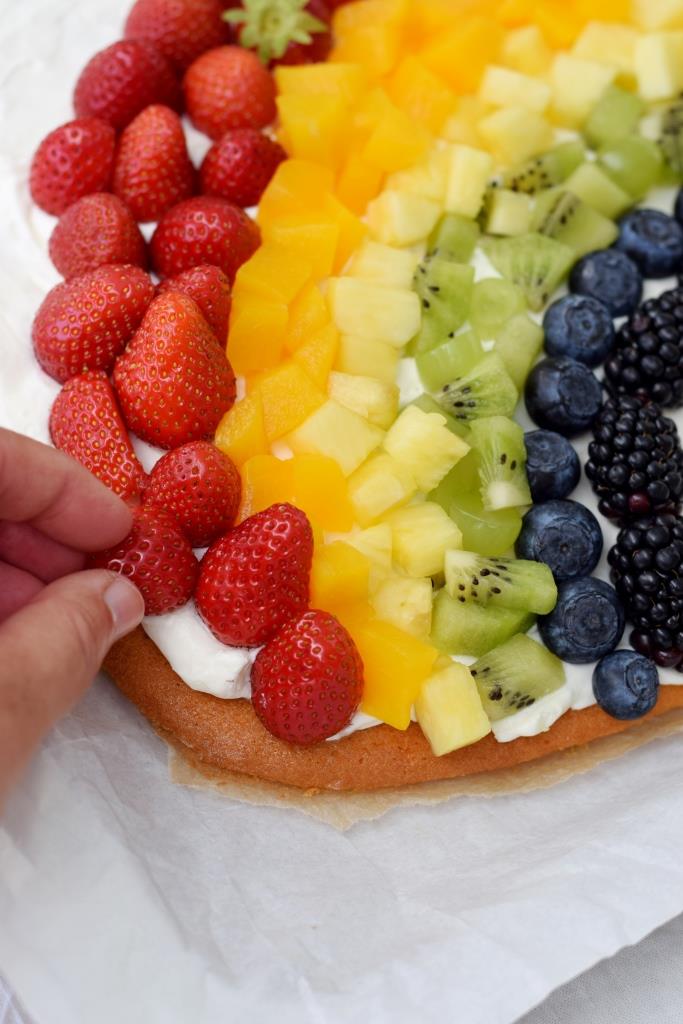 Rainbow Cake Regenbogen Kuchen
